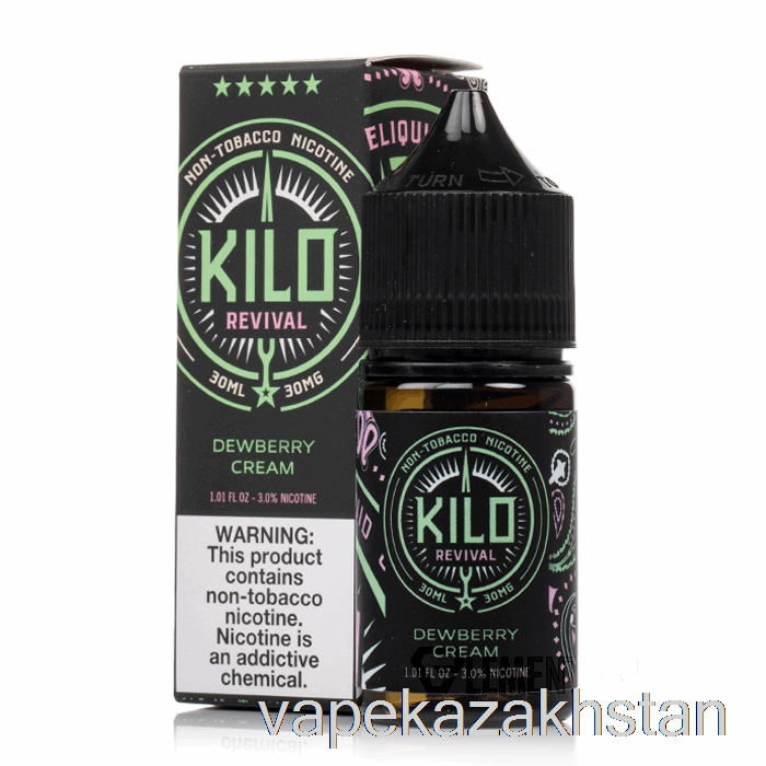 Vape Smoke Dewberry Cream - KILO Revival Salts - 30mL 50mg